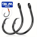 Bass Fishing Lures – Carbon Fiber, Saltwater, Bass – 9km 50pcs Fishing Circle Hooks Saltwater Catfish High Carbon – Field-Ready Performance for US Anglers