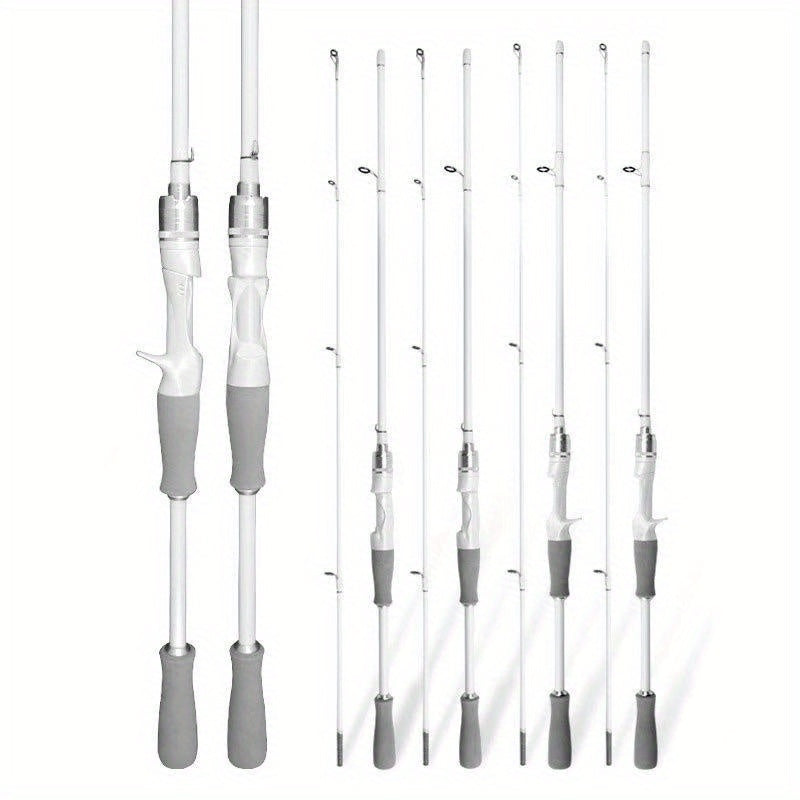 Fishing Rod – Carbon Fiber – Carbon Fiber White Fishing Rod High Power Multiple Sizes – Angler-Focused Outdoor Design for US Anglers