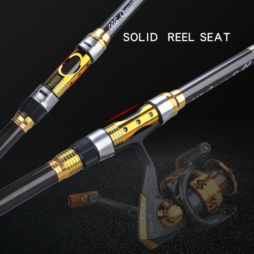 Casting Fishing Rod – Carbon Fiber, Portable – Sougayilang Telescopic Rock Fishing Rod Spinning Carp Feeder Carbon – Reliable Angler Setup for US Anglers