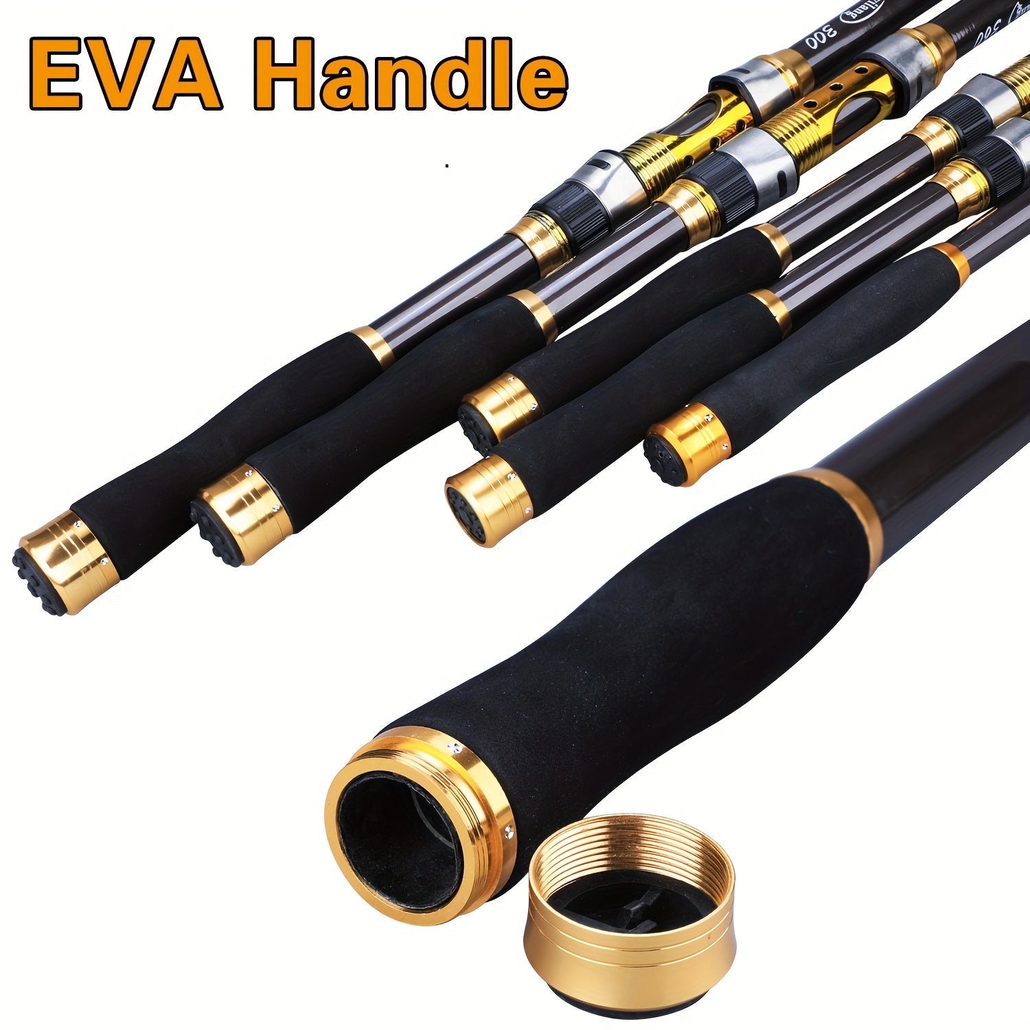Casting Fishing Rod – Carbon Fiber, Portable – Sougayilang Telescopic Rock Fishing Rod Spinning Carp Feeder Carbon – Reliable Angler Setup for US Anglers