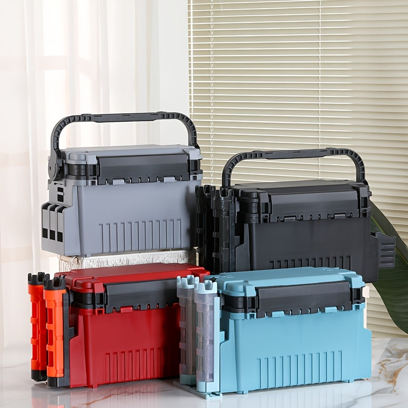 Casting Fishing Rod – Portable, Large Capacity – Portable Fishing Tackle Box Large Capacity Bait Container Storage – Reliable Angler Setup for US Anglers