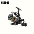 Angler Fishing Reel – Saltwater, Freshwater – Huapuda 1pc He6000 7000 Spinning Reel Metal Cup Rocker – Field-Ready Performance for US Anglers