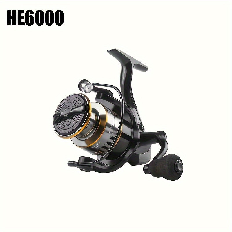Angler Fishing Reel – Saltwater, Freshwater – Huapuda 1pc He6000 7000 Spinning Reel Metal Cup Rocker – Field-Ready Performance for US Anglers
