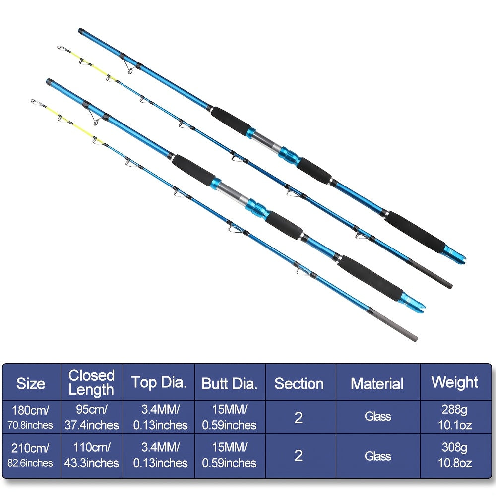 Carbon Fishing Rod – Saltwater, Offshore – 120kg Trolling Rod Sections Saltwater Offshore Conventional Boat Fishing – Field-Ready Performance for US Anglers
