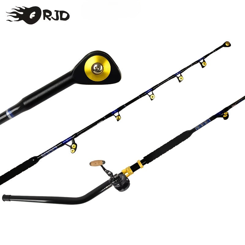 Fishing Rod – Saltwater, Offshore – 130lbs Saltwater Offshore Heavy Trolling Rod Ocean Boat Fishing – Practical Gear for Every Cast for US Anglers