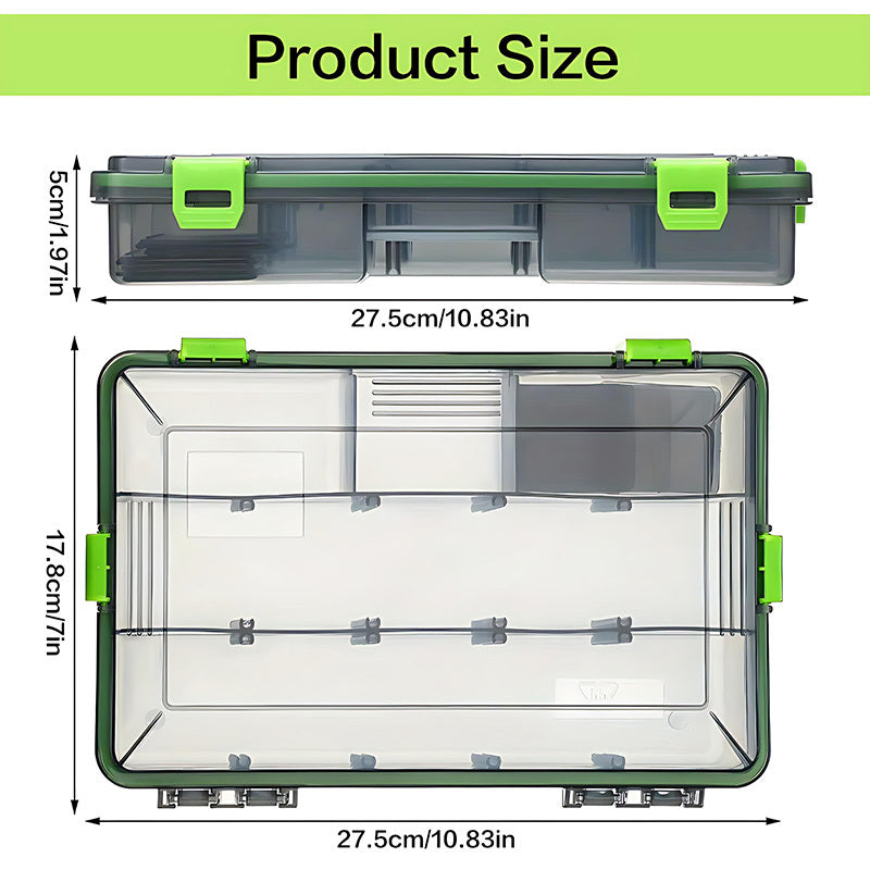 Fishing Rod Storage Bag – Water-Ready – Waterproof Transparent Fishing Tackle Storage Box Additions Organizer Adjustable – Field-Ready Performance for US Anglers