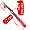 Angler Fishing Rod – Portable – 39. 37 Inch 47. 24 59. 06 66. 93 74. 8 82. 68 90. 55 Shrinkage – Dependable Freshwater & Saltwater Use for US Anglers