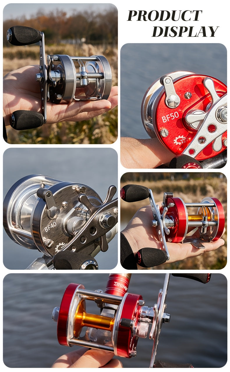 Saltwater Fishing Reel – Saltwater, Offshore – Billings Ambidextrous Baitcasting Reel Trolling 1bb 5. 2 4. 2 Gear – Versatile Water-Ready Design for US Anglers