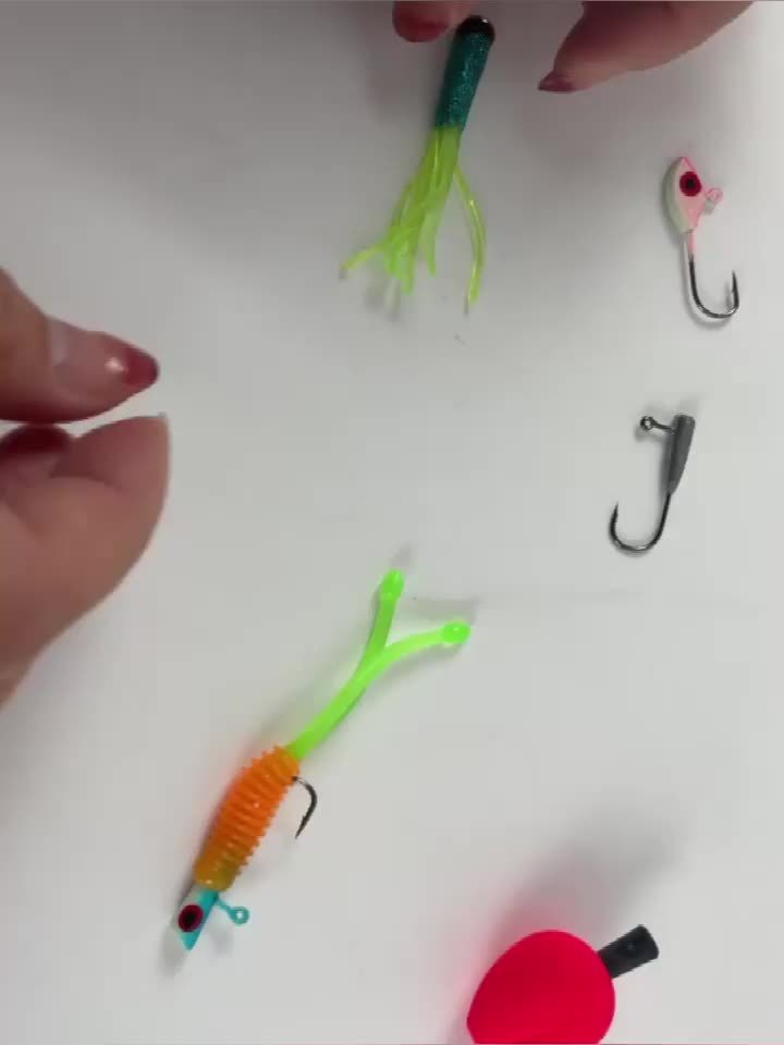 Fishing Lures – Bass, Trout, Crappie – 228pcs Crappie Lures Kit Soft Plastic Paddle Tail Tube – Practical Gear for Every Cast for US Anglers