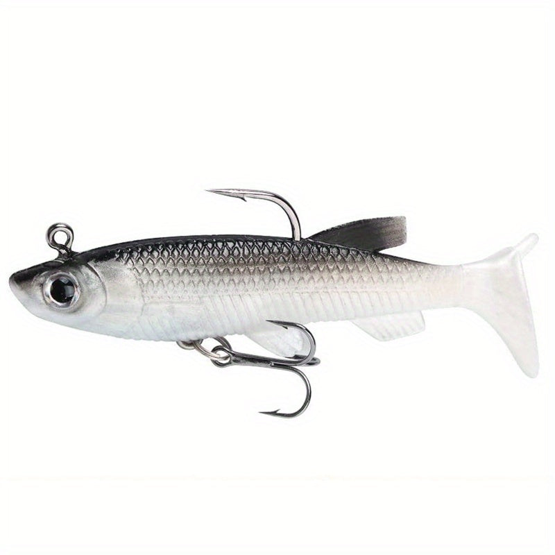 Bass Fishing Lures – Saltwater, Freshwater – 5pcs Realistic Soft Fishing Lures 3. 15 Inch Lifelike Swimbait – Field-Ready Performance for US Anglers