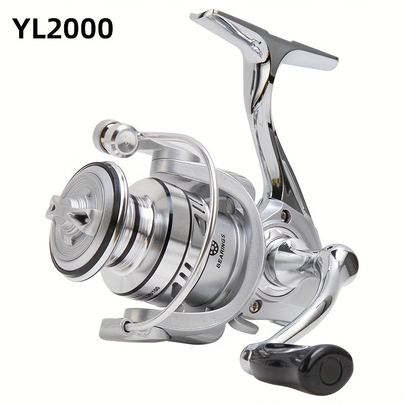 Saltwater Fishing Reel – Angler-Focused Outdoor Design – High Performance Fishing Reel 1000 7000 Full Metal Ambidextrous – Versatile Water-Ready Design for US Anglers