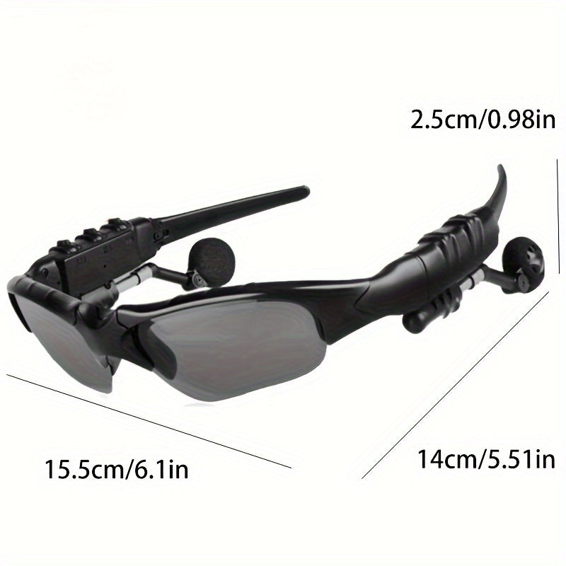 Angler Outdoor Accessory – Compact Tackle Solution – Wireless Glasses 2in Polarized Fashion Earphone Headset Mic 5. 4 – Field-Ready Performance for US Anglers