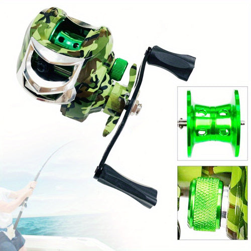 Angler Fishing Reel – Saltwater, Freshwater – Powerful Drag Bearing Explorer Life Double Handed Adaptive Casting – Built for Weekend Anglers for US Anglers