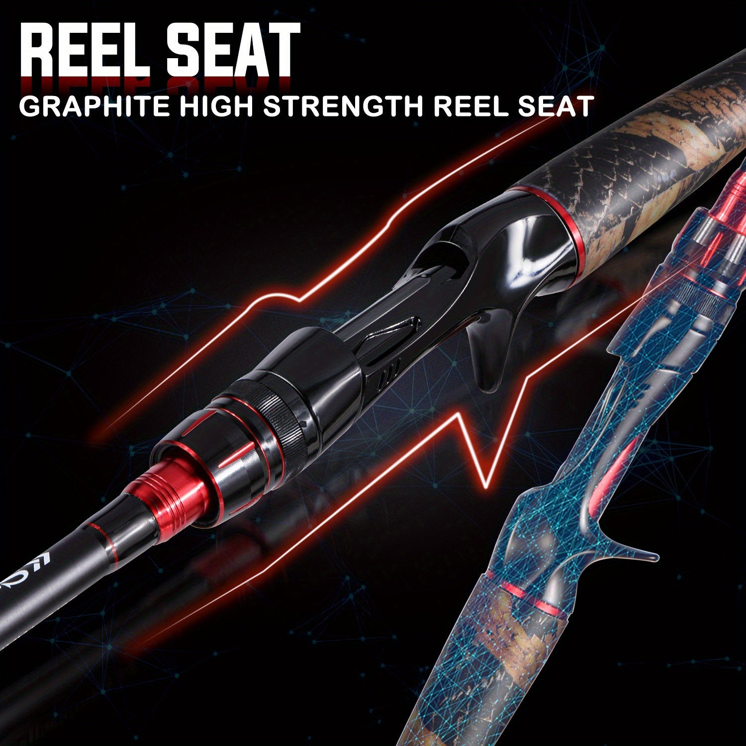 Carbon Fishing Rod – Carbon Fiber – Fishing Rod Sections Casting Spinning High Carbon Fiber Powerful – Field-Ready Performance for US Anglers