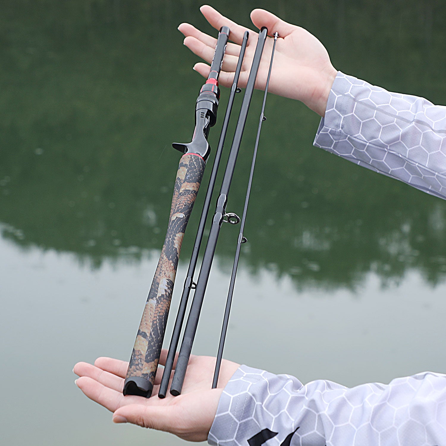 Carbon Fishing Rod – Carbon Fiber – Fishing Rod Sections Casting Spinning High Carbon Fiber Powerful – Field-Ready Performance for US Anglers