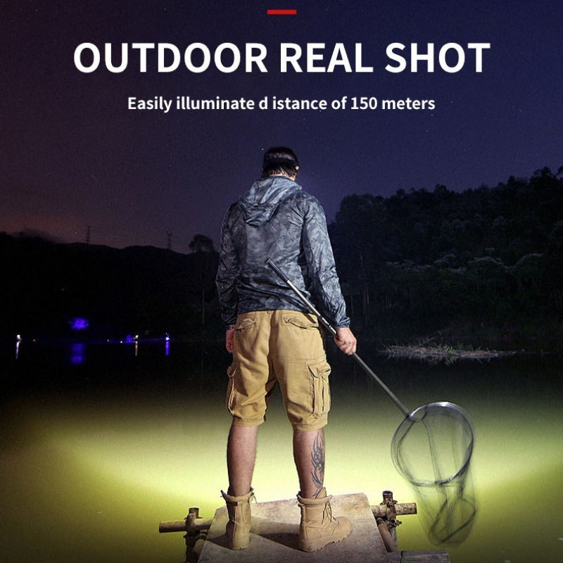 Outdoor Fishing Accessory – Rechargeable – Buy Get Free Total 2pcs Multifunctional 5led Headlight Head – Dependable Freshwater & Saltwater Use for US Anglers