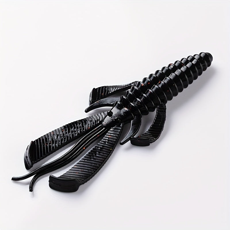 Bass Tackle Kit – Bass – 20pcs 30pcs 50pcs Amacure Fisch Shrimp Shaped Soft Baits – Dependable Freshwater & Saltwater Use for US Anglers