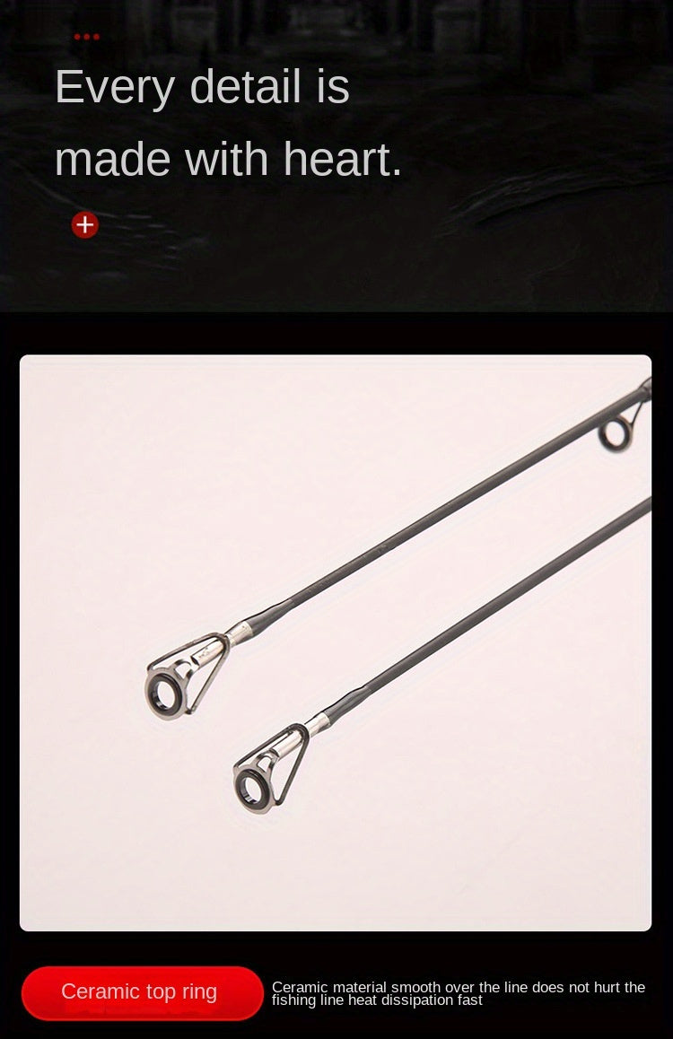 Casting Fishing Rod – Carbon Fiber – 1pc 65inch High Quality Carbon Fiber Fishing Rod Straight – Reliable Angler Setup for US Anglers