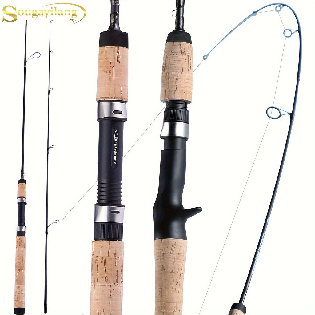 Carbon Fishing Rod – Carbon Fiber – Sougayilang Baitcasting Spinning Fishing Rod 70. 87 Inch Sections Carbon – Field-Ready Performance for US Anglers