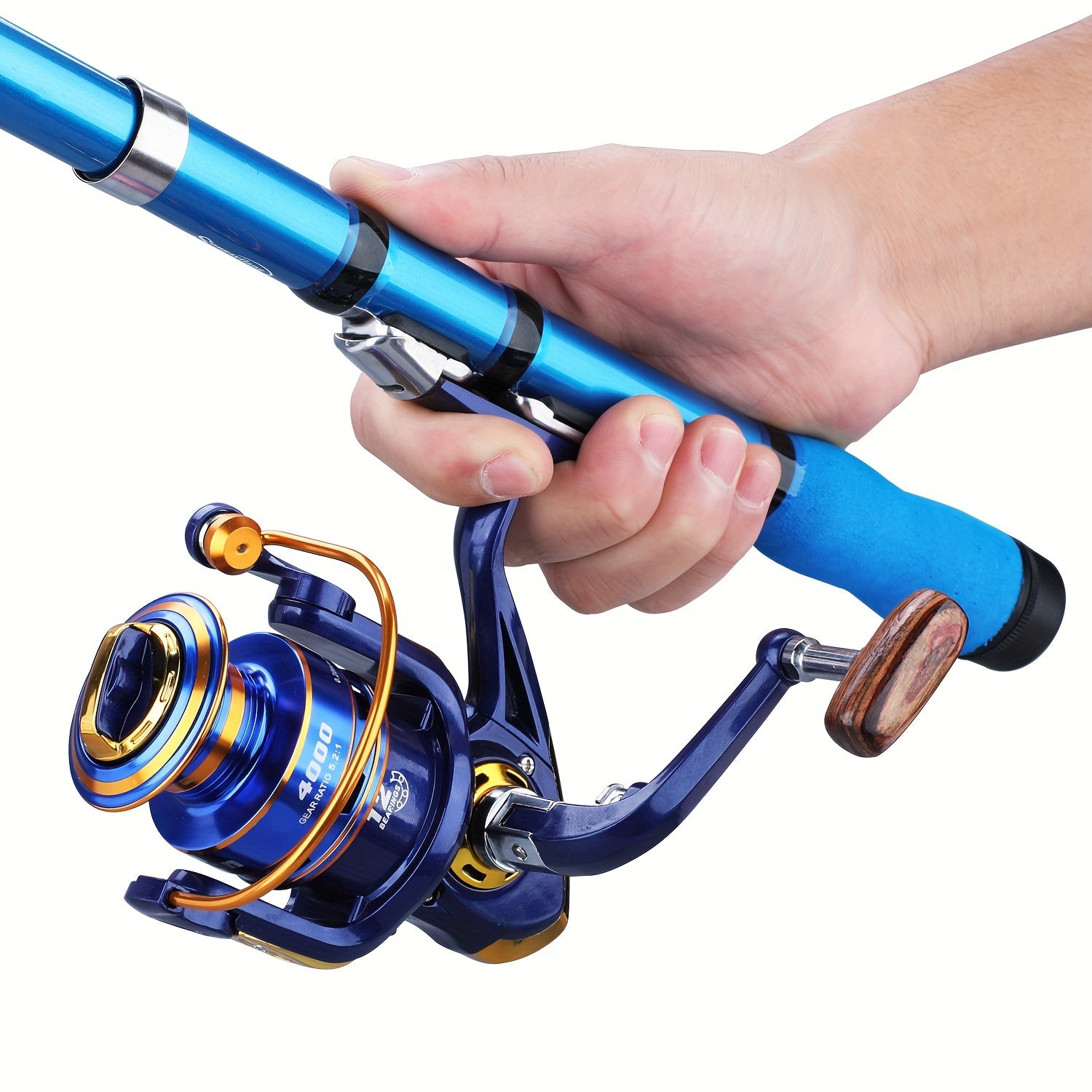 Saltwater Fishing Reel – Saltwater, Freshwater – Sougayilang 1pc 1000 7000 Series Spinning Fishing Reel High – Versatile Water-Ready Design for US Anglers