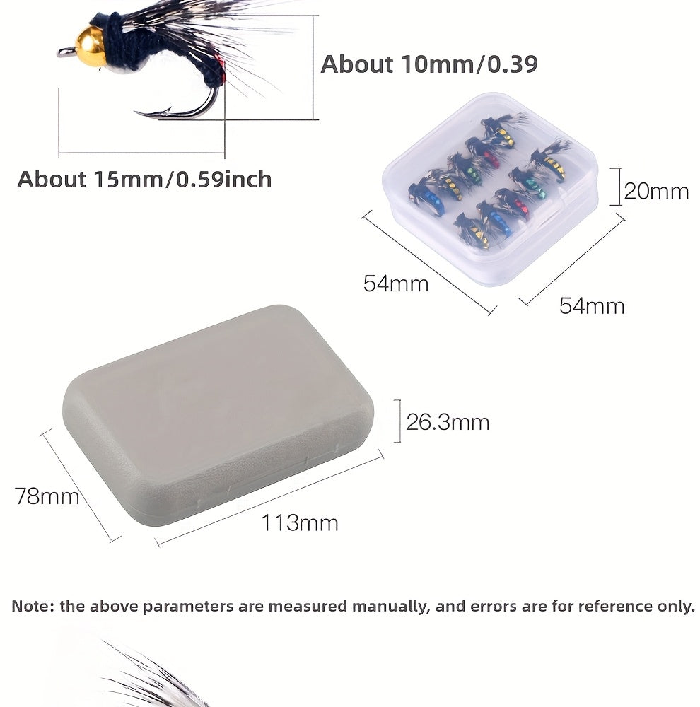 Fishing Trip Essential – Saltwater, Freshwater, Bass – 20pcs Fishing Lures Salmon Bass Carp Saltwater Freshwater Enhances – Compact Tackle Solution for US Anglers