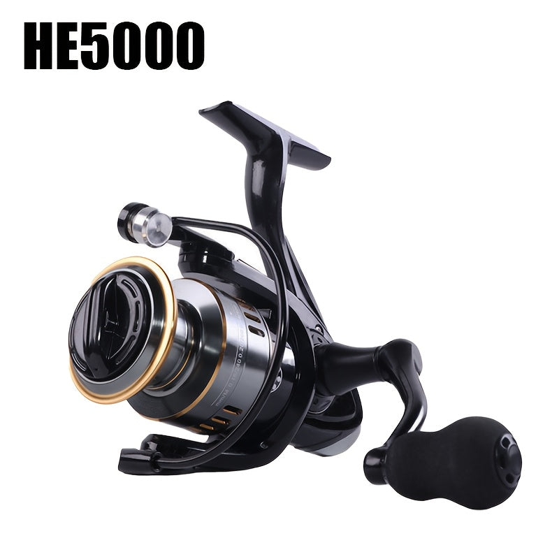 Fishing Reel – Field-Ready Performance – 1pc He1000 7000 Model Spinning Wheel Fishing Metal Line – Practical Gear for Every Cast for US Anglers