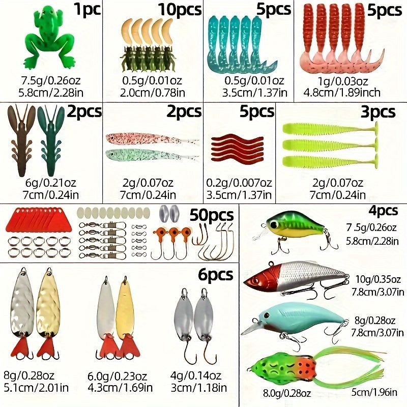 Fishing Rod Storage Bag – Trout – 82pcs 93pcs 165pcs Plastic Tackle Box Trout Spoon Lure – Built for Weekend Anglers for US Anglers