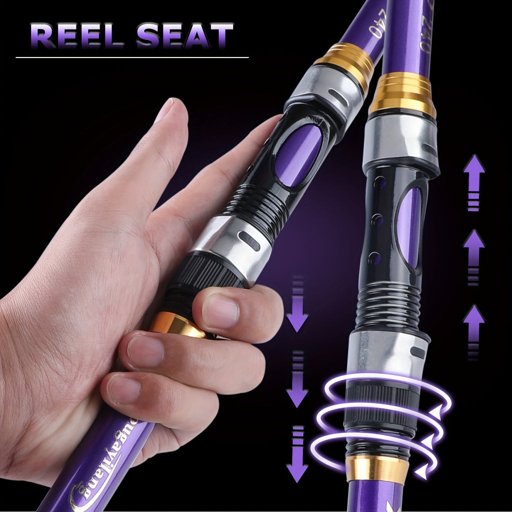 Carbon Fishing Rod – Carbon Fiber, Portable, Lightweight, Bass – Sougayilang 1. 8 2. 1 2. 4 2. 7 3. 0 3. 3 Spinning Fishing – Field-Ready Performance for US Anglers