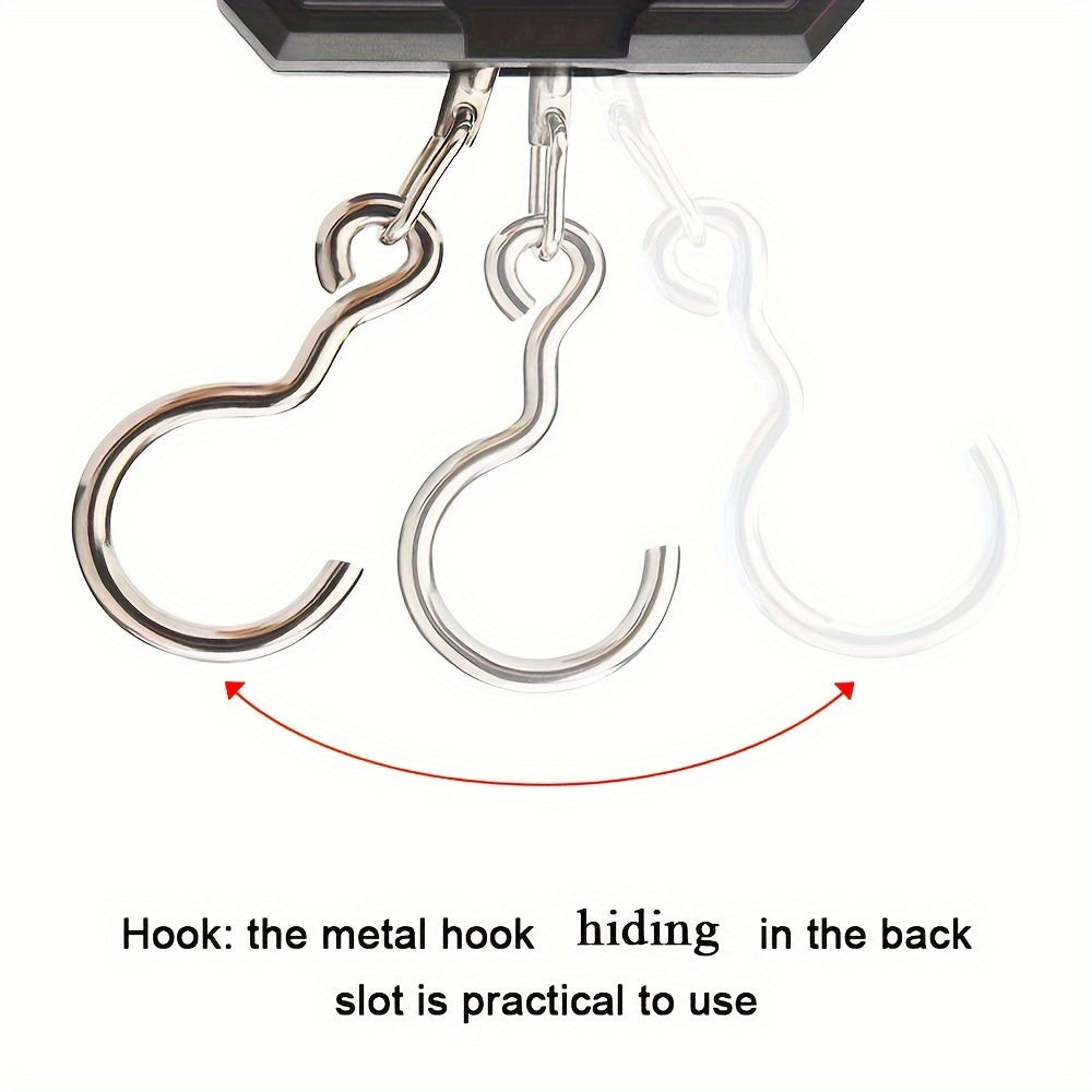 Fishing Tackle Bag – Portable – Electronic Portable Hand Scale Mini Luggage Ruler Fishing Bag – Practical Gear for Every Cast for US Anglers