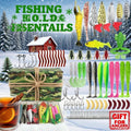 Fishing Tackle Bag – Freshwater, Beginner Friendly – 133pcs Fishing Spinner Bait Wobblers Lead Jigs Sinkers Hooks – Practical Gear for Every Cast for US Anglers