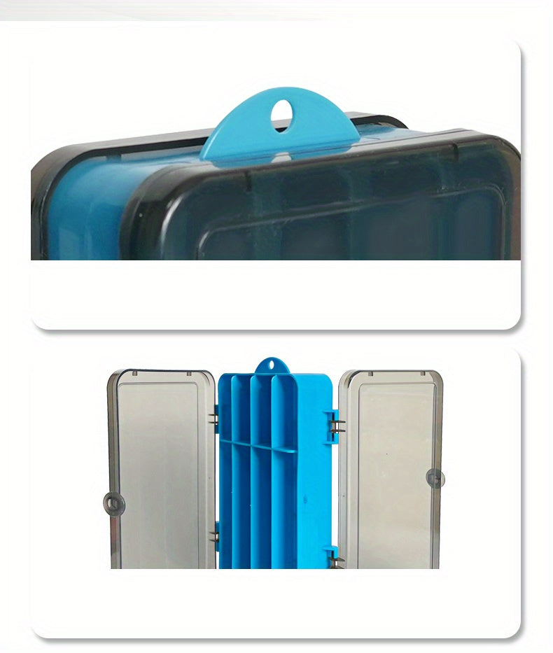 Fishing Tackle Storage – Portable – Multi Functional Portable Fishing Tackle Box Two Sided Storage – Versatile Water-Ready Design for US Anglers