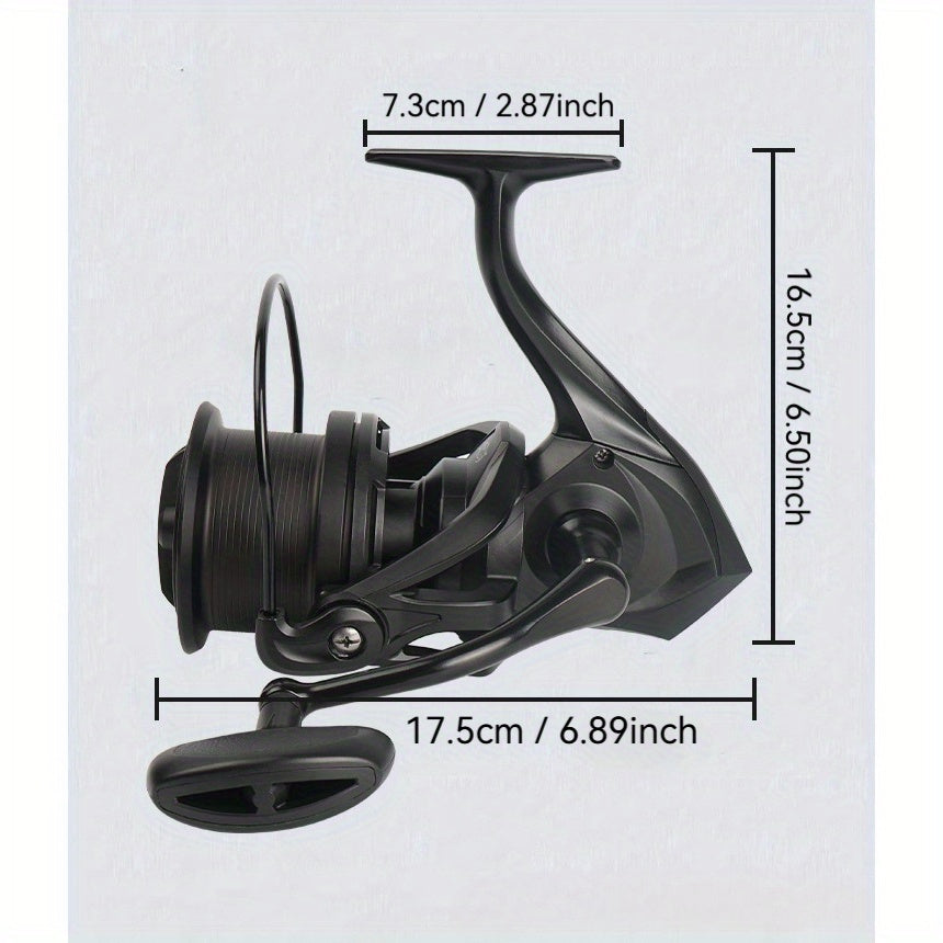 Fishing Reel – Field-Ready Performance – Professional Sea Fishing 8000 14000 Large Metal Wire Cup – Practical Gear for Every Cast for US Anglers