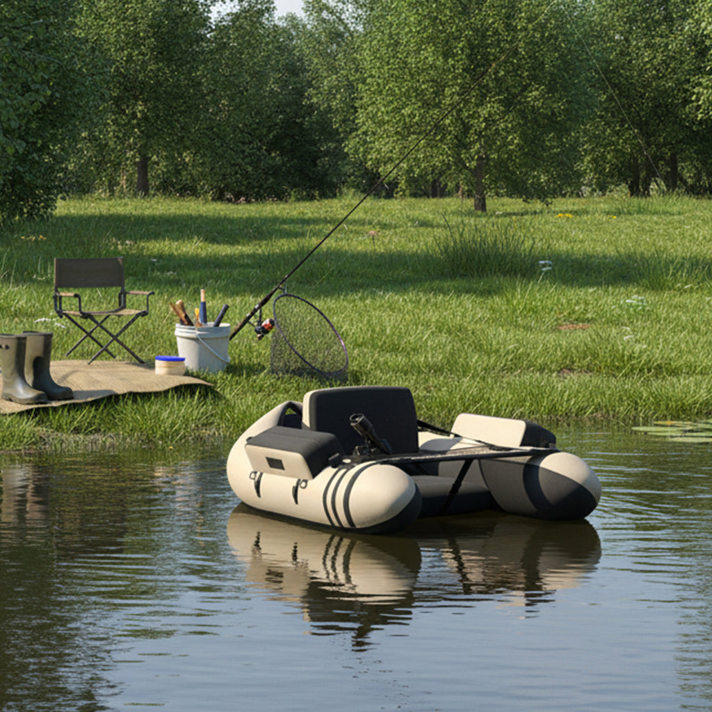 Casting Fishing Rod – Versatile Water-Ready Design – Inflatable Fishing Float Tube Boat Pump Paddle Flippers Heavy – Compact Tackle Solution for US Anglers