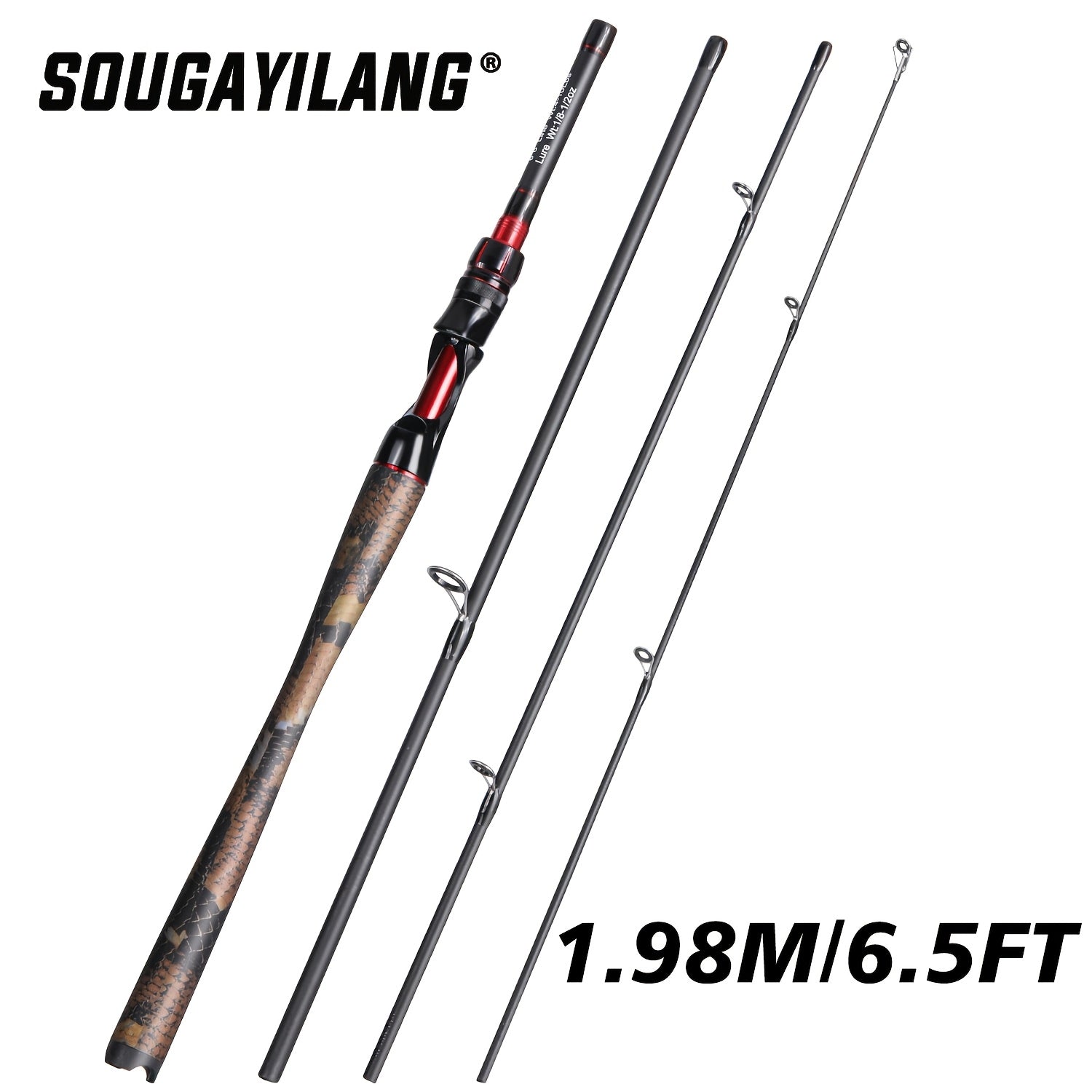 Carbon Fishing Rod – Carbon Fiber – Fishing Rod Sections Casting Spinning High Carbon Fiber Powerful – Field-Ready Performance for US Anglers