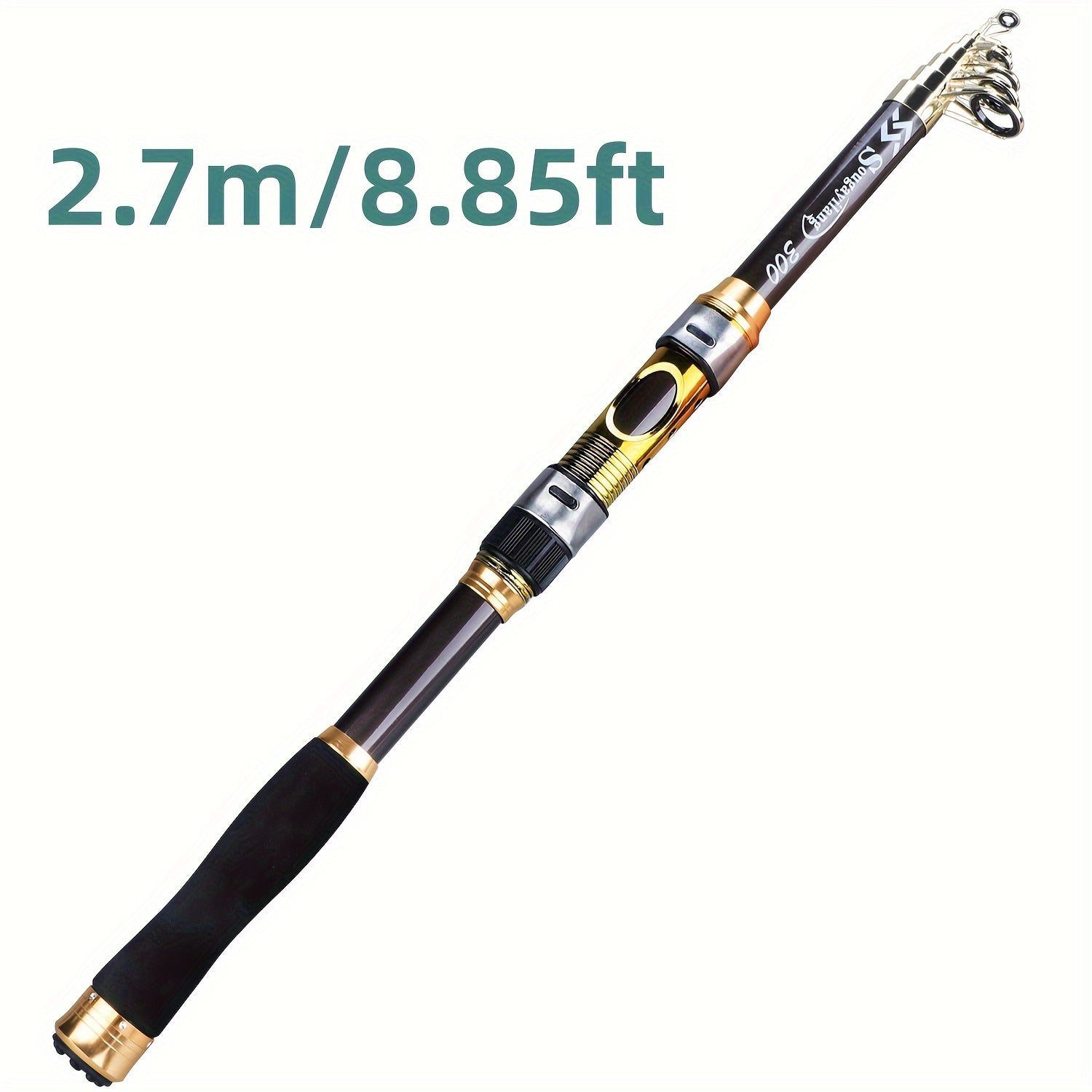 Casting Fishing Rod – Carbon Fiber, Portable – Sougayilang Telescopic Rock Fishing Rod Spinning Carp Feeder Carbon – Reliable Angler Setup for US Anglers