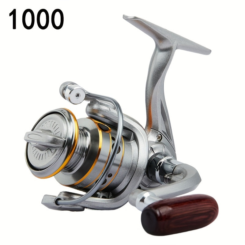 Fishing Reel – Saltwater, Freshwater – Aluminum Alloy Metal 5. 2 Gear Ratio 1000 7000 Series – Practical Gear for Every Cast for US Anglers