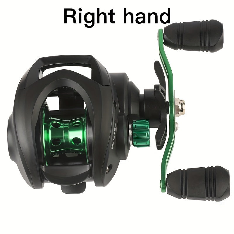 Angler Fishing Reel – Saltwater, Freshwater – Billings Baitcasting Reel Am200 Series 7. 2 Gear Ratio 1bb – Field-Ready Performance for US Anglers