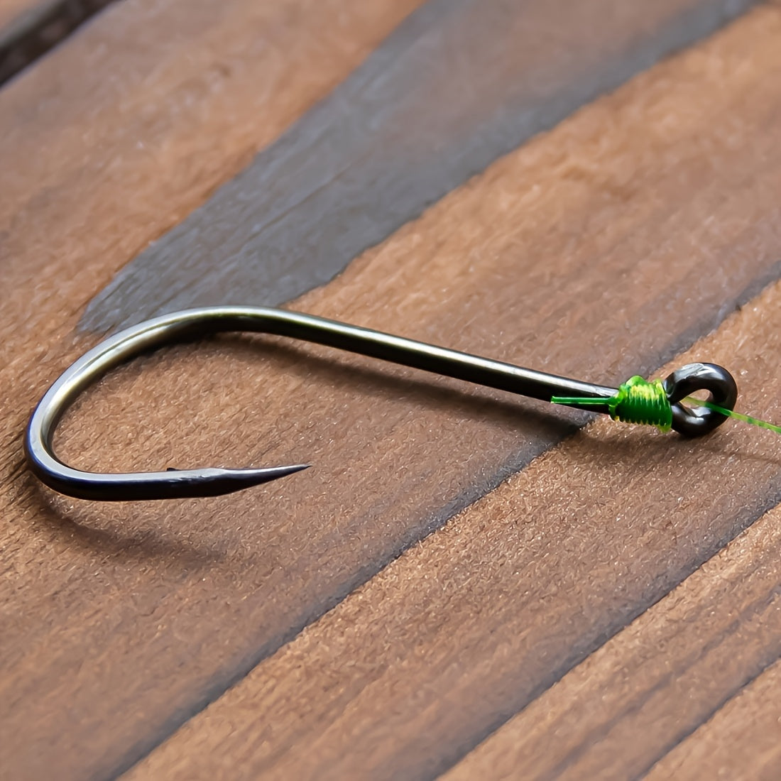 Outdoor Fishing Accessory – Carbon Fiber, Saltwater, Freshwater – 100 High Strength Corrosion Resistant Octopus Hooks Saltwater Freshwater – Versatile Water-Ready Design for US…
