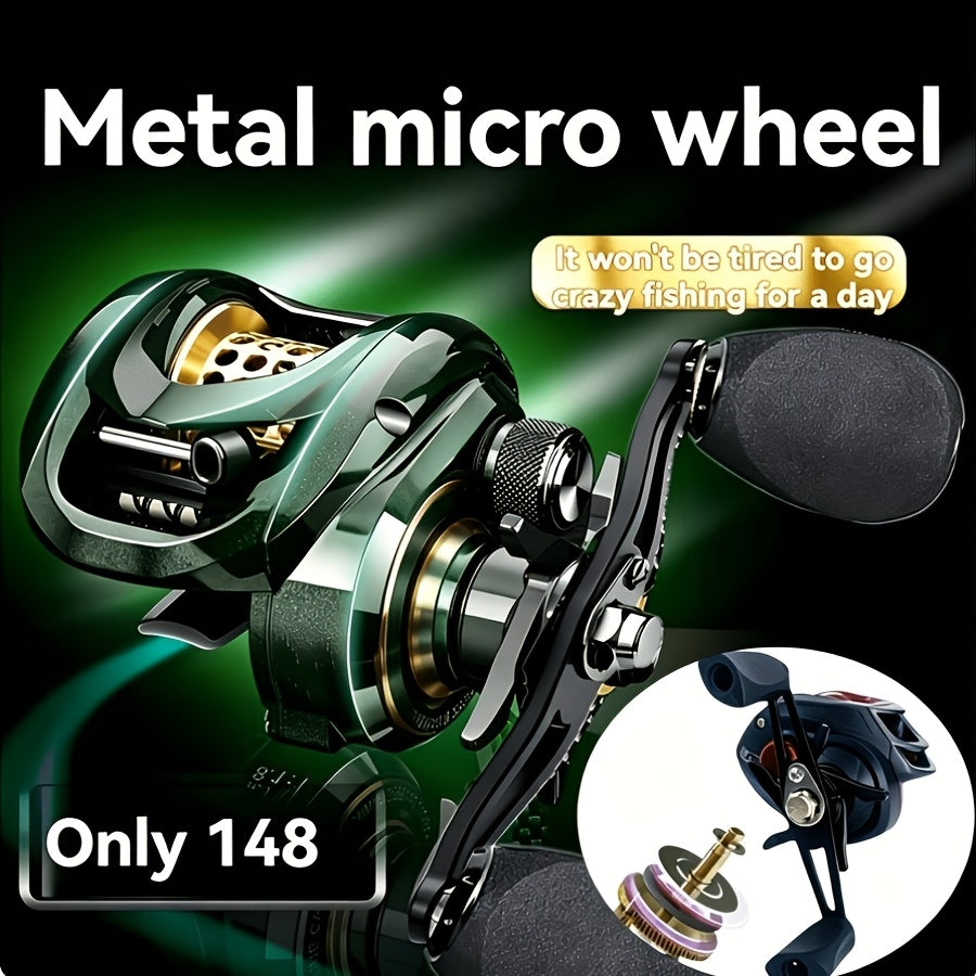 Angler Fishing Reel – Beginner Friendly – Multi Functional Fishing Reel High Speed Gear Accessory Fashionable – Built for Weekend Anglers for US Anglers