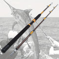 Casting Fishing Rod – Saltwater, Offshore – 150lbs Trolling Rod Section Saltwater Offshore Heavy Straight Butt – Compact Tackle Solution for US Anglers
