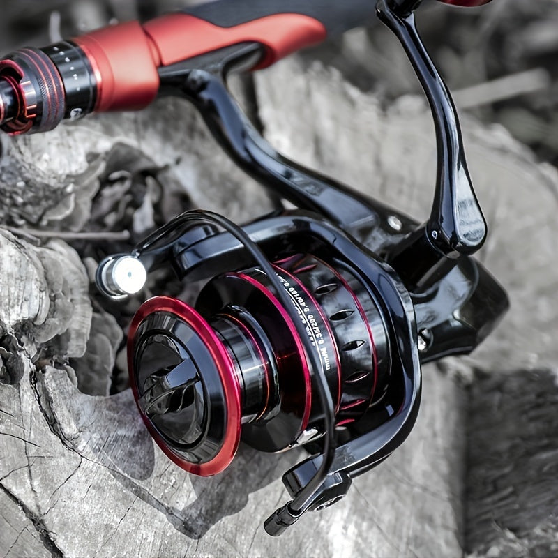 Fishing Outdoor Gear – Saltwater, Freshwater – Spinning Wheel Metal Grip Hk1000 7000 Model Speed Ratio – Angler-Focused Outdoor Design for US Anglers
