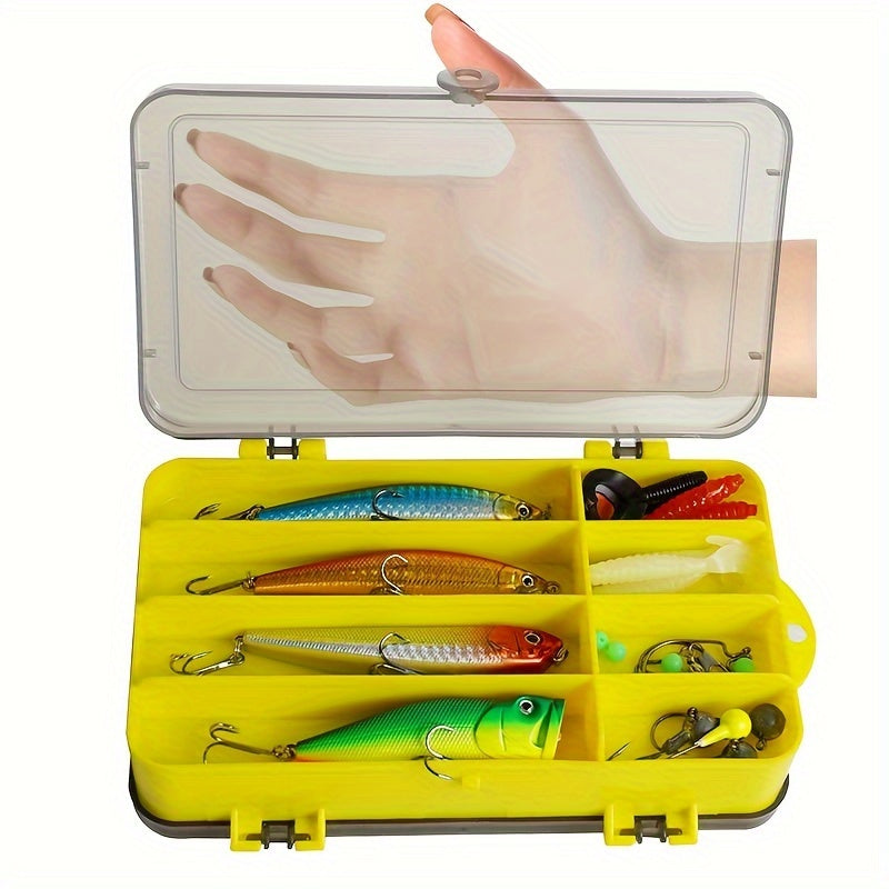 Fishing Tackle Storage – Portable – Multi Functional Portable Fishing Tackle Box Two Sided Storage – Versatile Water-Ready Design for US Anglers
