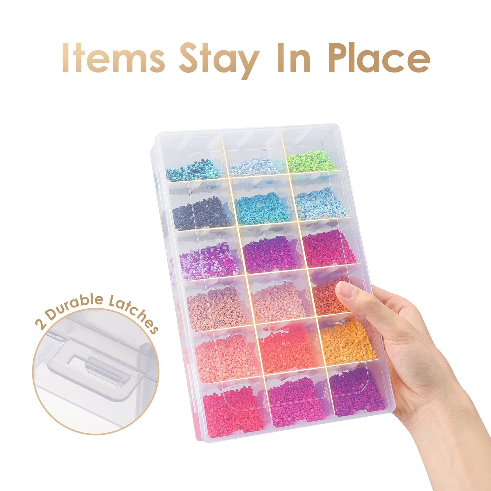 Fishing Rod Storage Bag – Reliable Angler Setup – Whonline Grids Clear Plastic Organizer Storage Box Container Craft – Built for Weekend Anglers for US Anglers