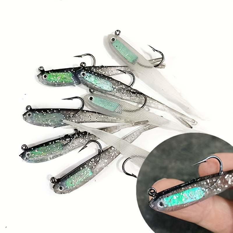 Fishing Tackle Bag – Saltwater, Bass – 20pcs Bionic Lure Bait Soft Bag Lead Fish Small – Angler-Focused Outdoor Design for US Anglers