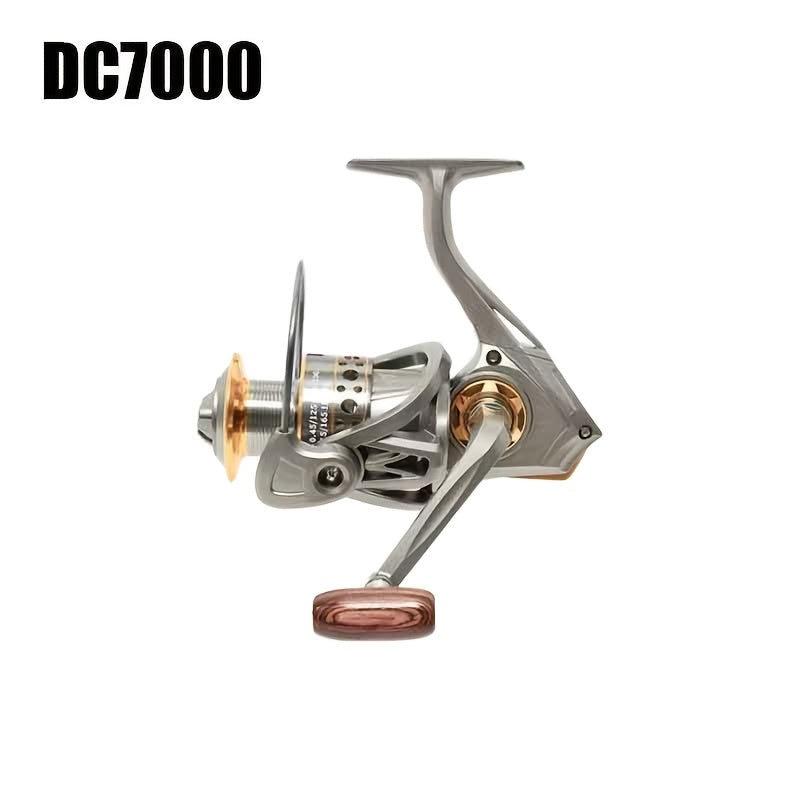 Freshwater Fishing Reel – Saltwater, Freshwater – Ultra Smooth Metal Spinning Reel Gear Ratio Max Drag – Reliable Angler Setup for US Anglers