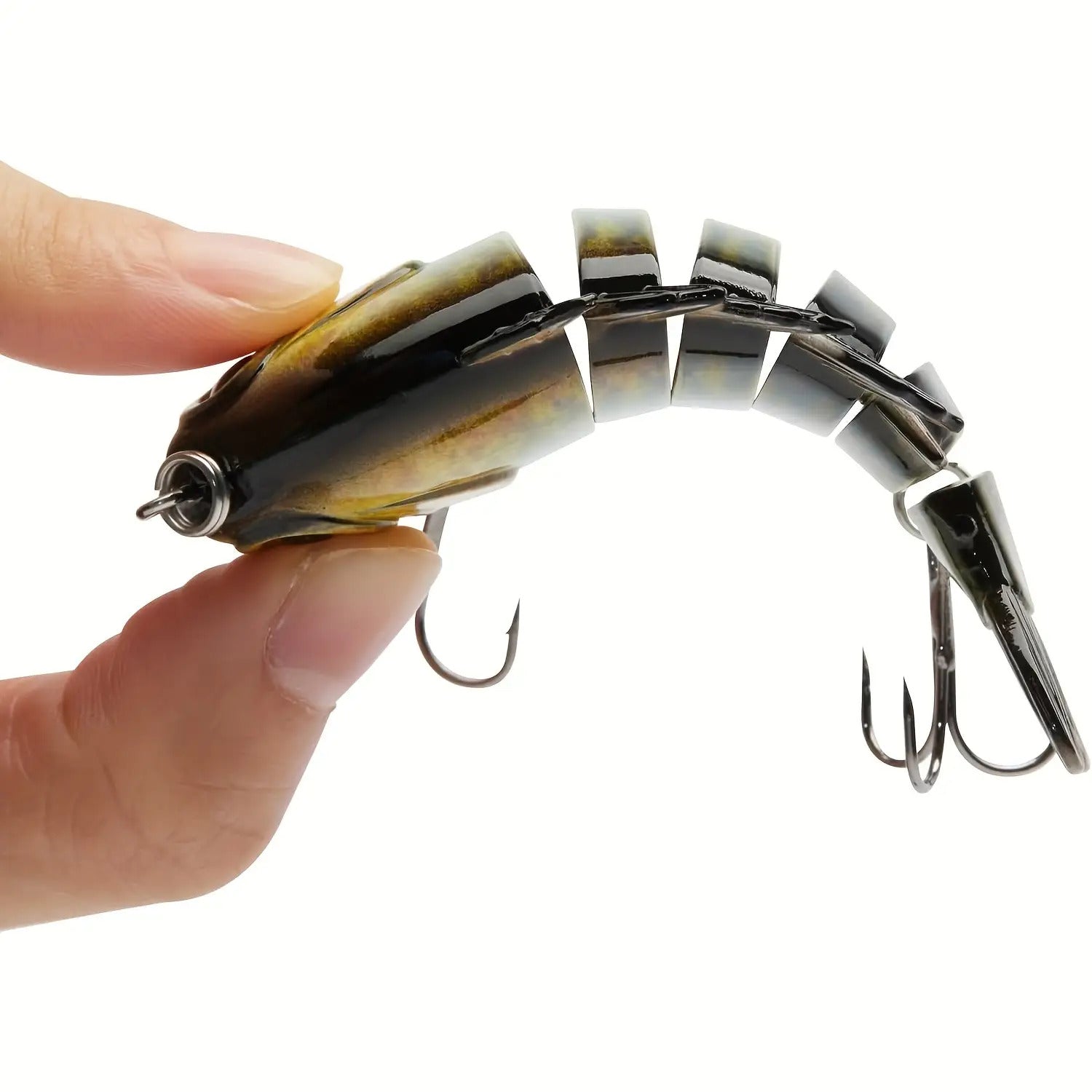 Artificial Fishing Lures – Saltwater, Freshwater, Lifelike Action – Pack Swimpanfish Multi Joint Saltwater Fishing Lures Realistic Hard – Reliable Angler Setup for US Anglers