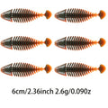Freshwater Fishing Lures – Freshwater, Lifelike Action, Bass – 18pcs Segment Bone Jointed Fish Soft Lure Fishing German – Dependable Freshwater & Saltwater Use for US Anglers