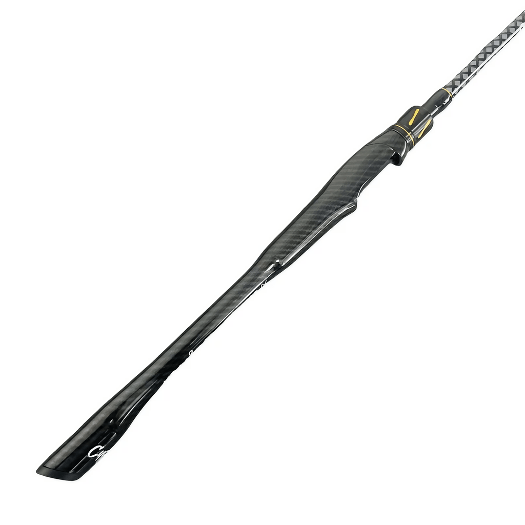 Fishing Rod – Carbon Fiber, Bass, Trout – Black Carbon Fiber Fishing Rod Tone Long Casting Comfortable – Angler-Focused Outdoor Design for US Anglers