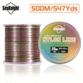 Angler Terminal Tackle – Saltwater, Freshwater – Seaknight 500m 547yds Nylon Fishing Line 194. 01 Tensile Strength – Compact Tackle Solution for US Anglers