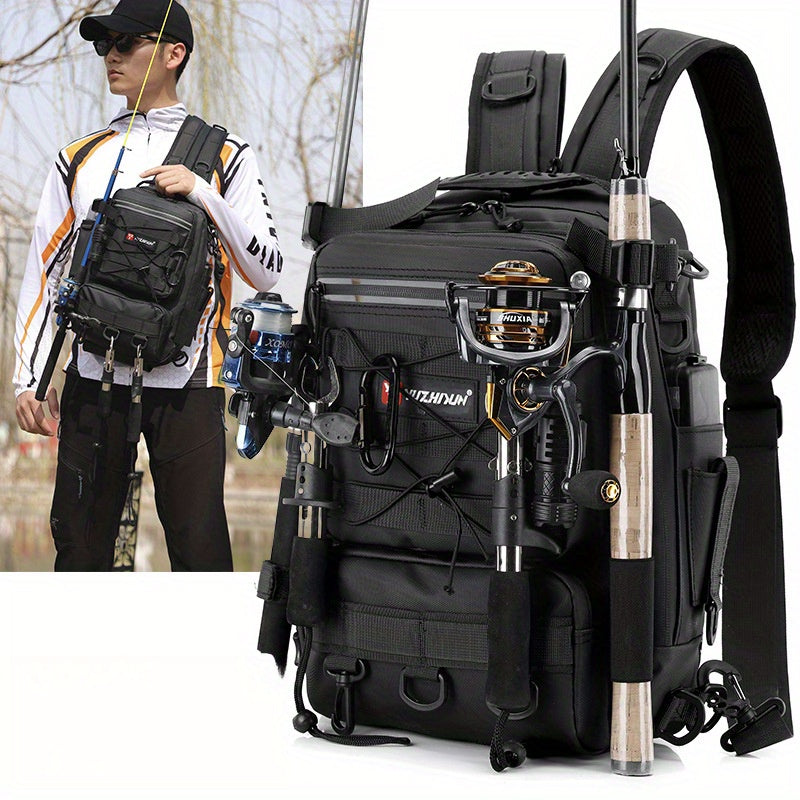 Fishing Rod Storage Bag – Large Capacity – Sjb046 Luya Bag Multi Functional Backpack Large Capacity Wear – Built for Weekend Anglers for US Anglers